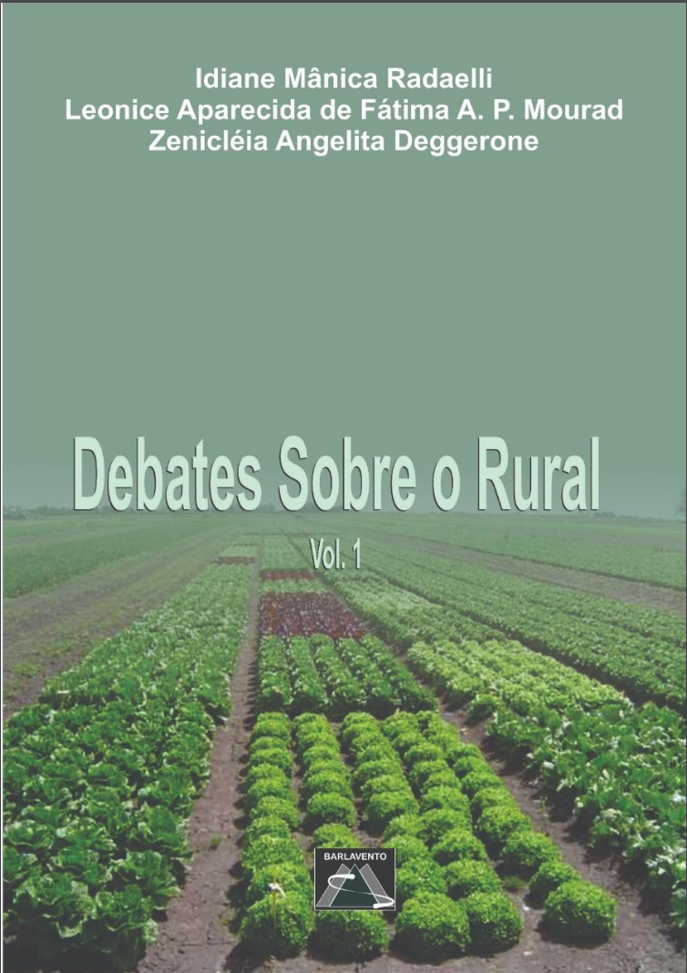 Capa do Ebook Debates sobre o Rural Vol. 1
